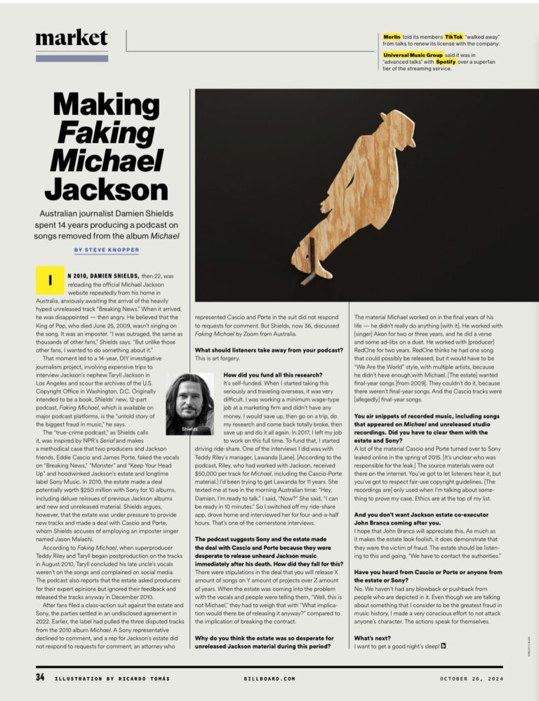 Inside Making ‘Faking Michael’: A True-Crime Story of a Fake Songs ...